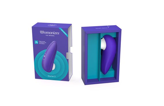 Вакуумний кліторальний стимулятор Womanizer Starlet 3 INDIGO | Зображення 5