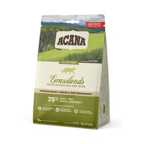 Корм Acana Grasslands cat сухий з м'ясом та рибою для котів будь-якого віку 0.34 кг
