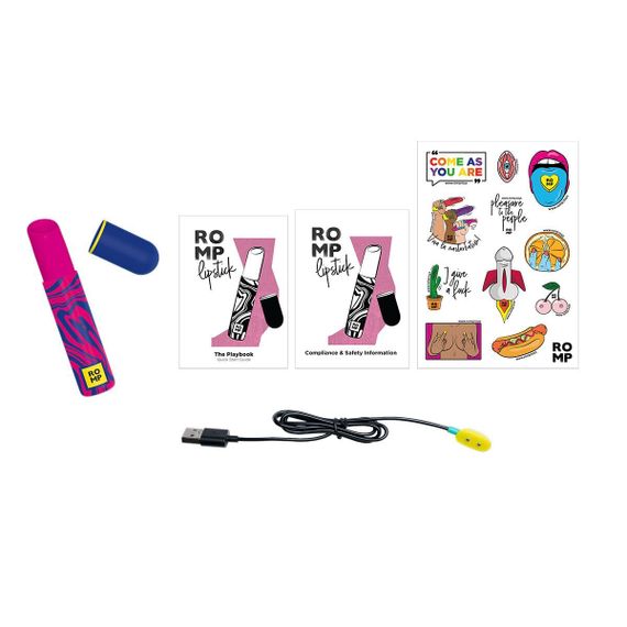 Вакуумний кліторальний стимулятор Romp Lipstick | Зображення 4