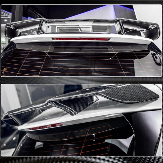 Спойлер V1 (для HB, Карбон) для Mercedes A-сlass W176 2012-2018 рр | Зображення 2