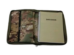 Блокнот тактичний А5 в клітинку зі щільним папером в обкладинці з кордура мультикам