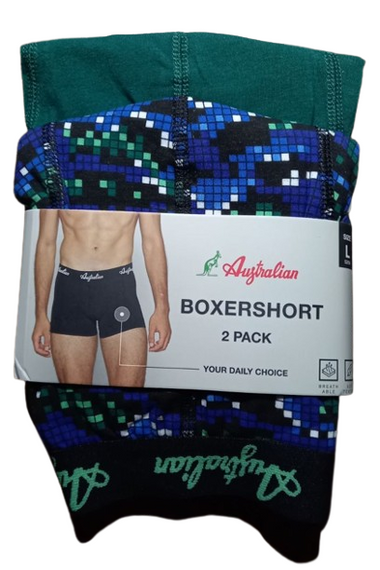 Набор мужских трусов боксеров Austrlian 2 шт. в наборе