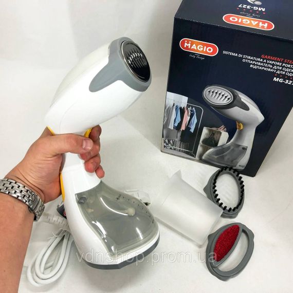 Парогенератор вертикальный MAGIO MG-327, Ручной отпариватель с резервуаром для воды MV-31 | Зображення 5