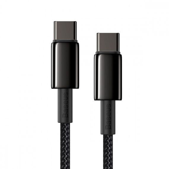 Кабель Baseus Tungsten Gold Type-C to Type-C 100W (1m) | Зображення 6
