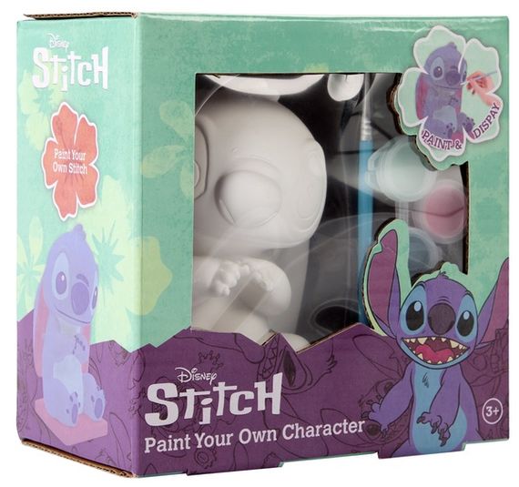 Набір для творчості Disney Гіпсова фігурка з фарбами Stitch (ST25345) | Зображення 1