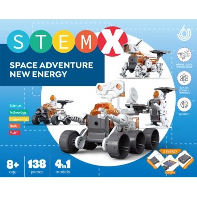 Конструктор Stem 4 в 1 Космическое приключение 138 деталей (3858894673049) | Зображення 2