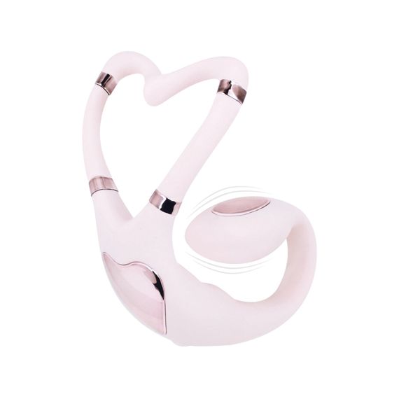 Смарт-вібратор для пар Adrien Lastic Venus + APP, подвійний, можна носити під одягом, 10 режимів | Зображення 3
