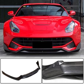 Накладка на передній бампер Lip (2012-2014, Карбон) для Ferrari F12 Berlinetta рр