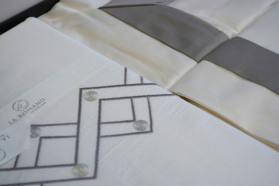 Постельное белье La Romano Silk Satin 200×220 см Merisa Ash | Зображення 3