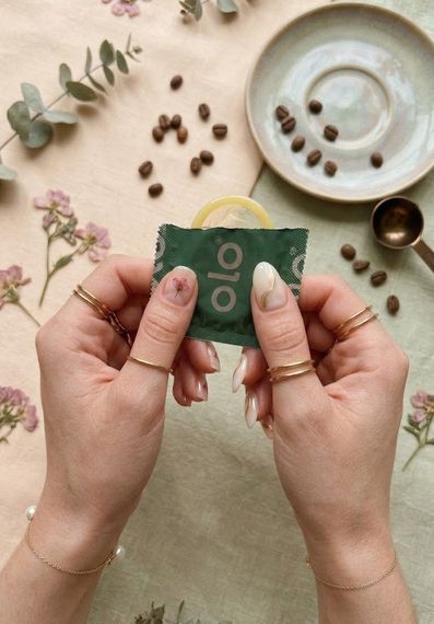 Презервативы OLO Coffee Condom, упаковка 10 шт Sex Aura | Зображення 3