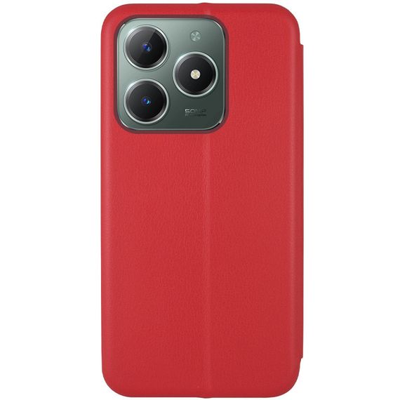 Шкіряний чохол-книжка Classy для Realme C63 4G Червоний | Зображення 1