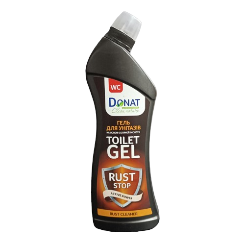 Гель для миття сантехніки 750мл Rust Cleaner Сантрі Clean Nature ДОНАТ