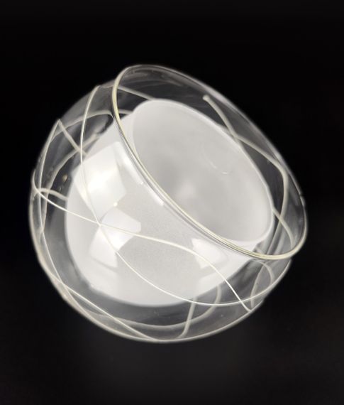 Плафон патрон E27 51098 12х15х4 см матовий прозорий | Зображення 4