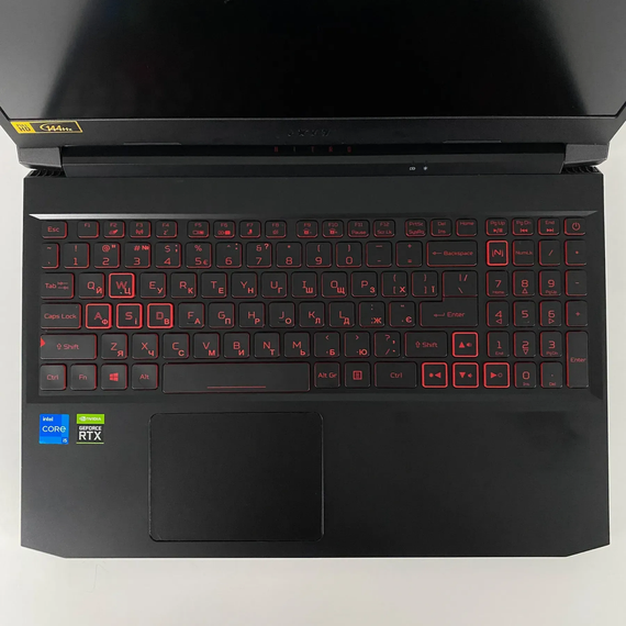 Игровой ноутбук Б-класс Acer Nitro 5 AN515-57 / 15.6" (1920x1080) IPS / Intel Core i5-11400H (6 (12) ядер по 2.7 - 4.5 GHz) / 32 GB DDR4 / 512 GB SSD / nVidia GeForce RTX 3050 Ti, 4 GB GDDR6, 128-bit / HDMI / WebCam б/у + Подарок Беспроводная мышь / USB | Зображення 3