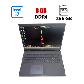 Ноутбук Dell Latitude 3510 / 15.6" (1920x1080) IPS / Intel Core i7-10510U (4 (8) ядра по 1.8 - 4.9 GHz) / 8 GB DDR4 / 256 GB SSD / Intel UHD Graphics / WebCam / Windows 11 Pro б/в