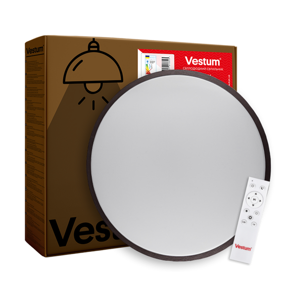 RING матовий 60W 395*60мм 3000К-6500К з ДК бронзовий | Зображення 6