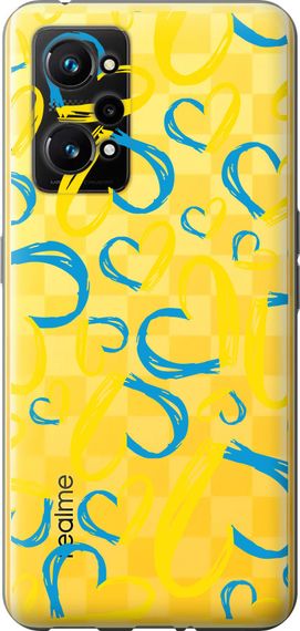 Чехол на Realme GT Neo 3T Сердца UA "5292u-2960-17620"