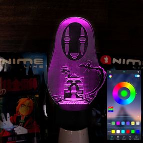 Акриловий світильник-нічник керування з телефона Формен Spirited Away tty-n001793