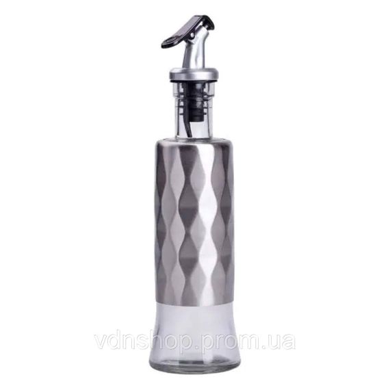 Пляшка для олії з дозатором 300 мл скляна пляшка для оливкової та соняшникової олії HP-1361