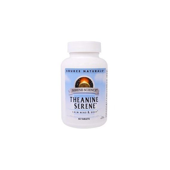 Теанін Source Naturals Theanine Serene 60 Tabs