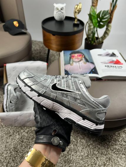 Кросівки P-6000 W Silver Black , текстиль , В'єтнам 39 25 см | Зображення 7