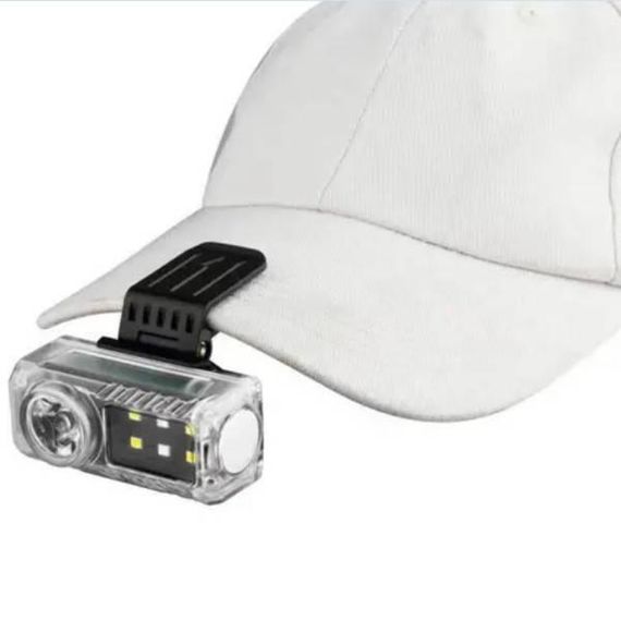 Фонарь налобный в чехле с датчиком движения YJ-A06-LED+6SMD (RGB) Черный