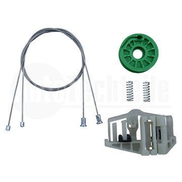 Ремкомплект стеклоподъемника заднего левого BMW 1 E87 03-11, AutoTechteile, 704 5101, 51 35 7 138 467