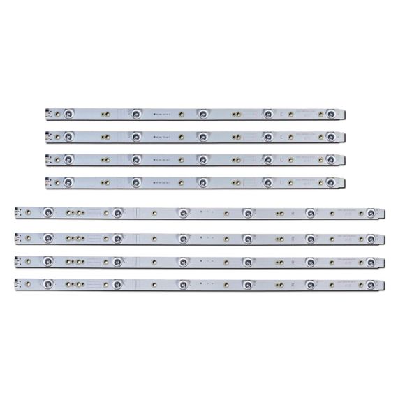 LED підсвітка TV 55" 5800-W55009-LP00 5800-W55009-RP00 5800-W55008-LP00 SW55D05A/06B-ZC21AG-02 8шт.