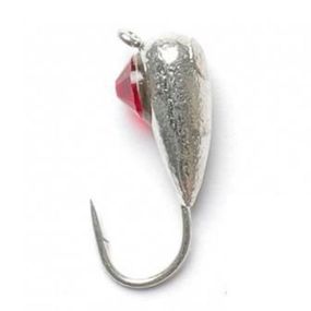 Мормишка вольфр. Lucky John Лаки Джон Німфа з петелькою Swarovski 8243030-12