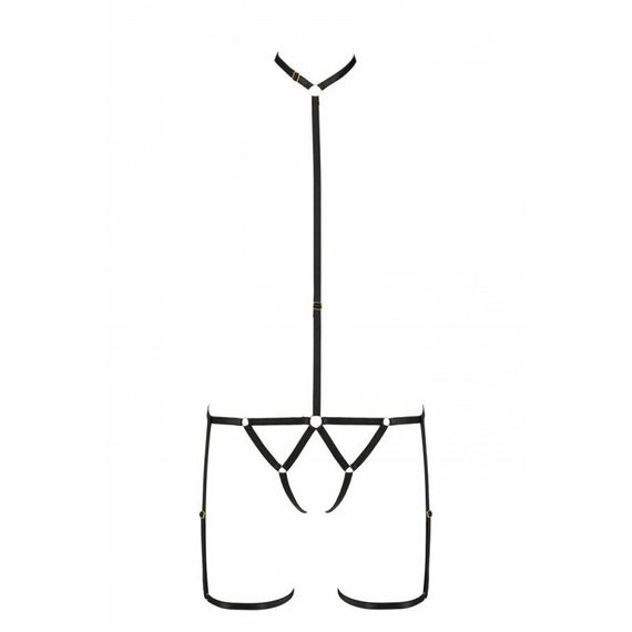 Портупея-стрепи на все тіло Passion Exclusive BRENDA XXL/XXXL, black | Зображення 4