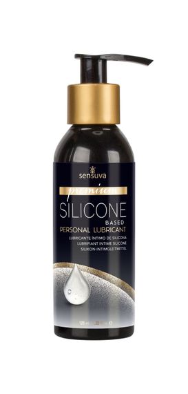 Силіконова змазка Sensuva Premium Silicone (125 мл), без гліцерину, парабенів і ментолу