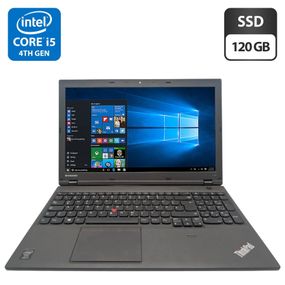 Ноутбук Lenovo ThinkPad L540 / 15.6" (1920x1080) TN / Intel Core i5-4200M (2 (4) ядра по 2.5 - 3.1 GHz) / 8 GB DDR3 / 120 GB SSD / Intel HD Graphics 4600 / WebCam б/в