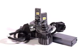 Комплект світлодіодних ламп FocusBeam H4 12-24V 110W/set 6500K +100% more light