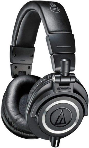Провідні професійні навушники Audio-Technica ATH-M50X з вбудованими басами, роз'єм 3,5 мм | Зображення 4