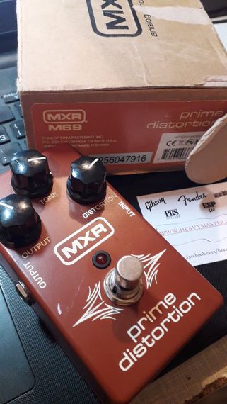 Гитарная педаль эффектов MXR M69 Prime Distortion Dunlop для гитары электрогитары | Зображення 1