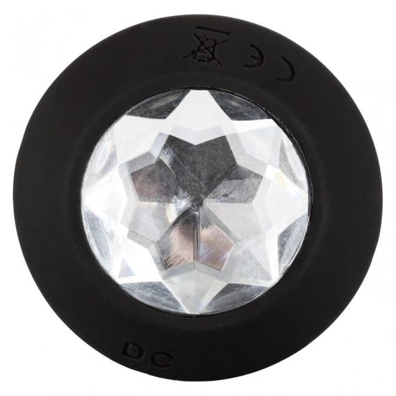 Анальна пробка із вібрацією Crystal Probe камінь прозорий California Exotic sexstyle | Зображення 15