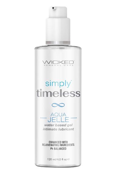 Лубрикант на водній основі Wicked Simply Timeless Aqua Jelle, 120 мл Sex Aura