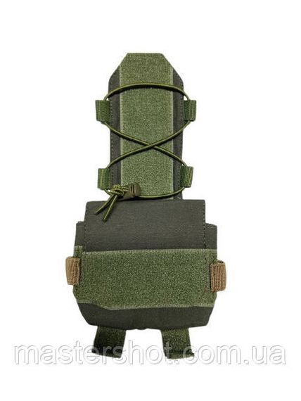 Підсумок кишеня (противага) для аксесуарів на кавер для балістичного шолома Fast Mandrake олива MS