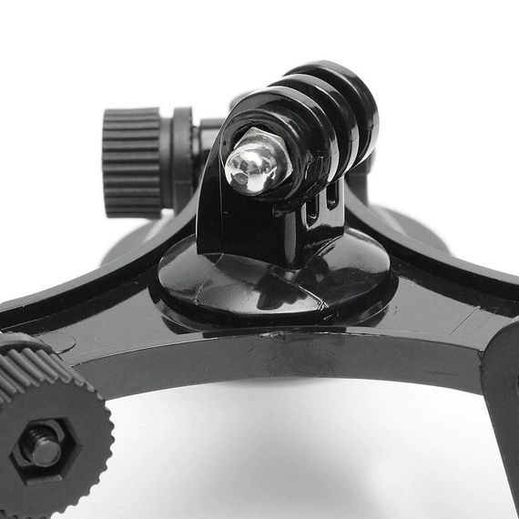 Кріплення PRIMO PR-02 потрійна присоска для екшн камер SJCAM, GoPro, Xiaomi, Eken, Geekam | Зображення 1