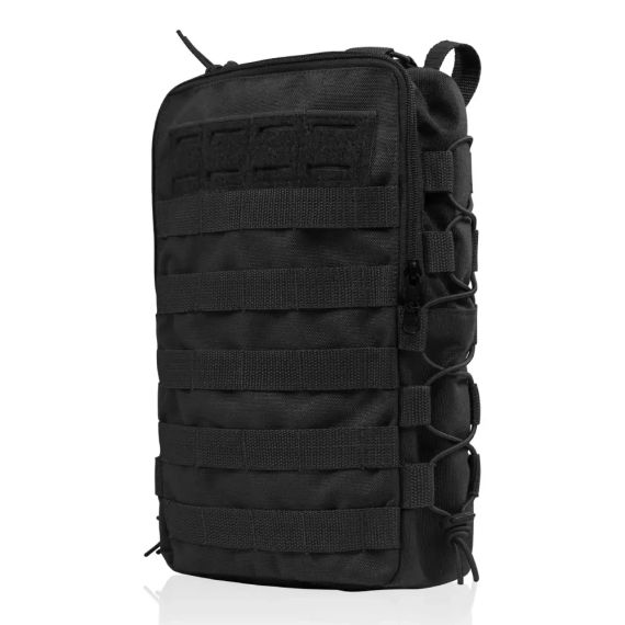 Рюкзак тактичний 10л Чорний, штурмовий рюкзак військовий Ukrarmor укрармор Cordura 1000D, рюкзак ЗСУ MOLLE