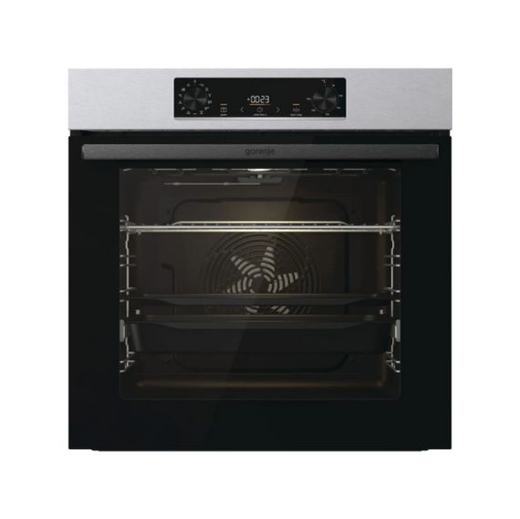 Духова шафа Gorenje електрична, 77л, A, нержавіюча сталь (BOSB6737E06X)
