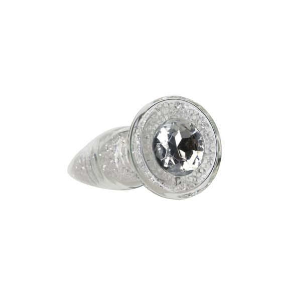 Скляна анальна пробка Pillow Talk Fancy Luxurious Glass Anal Plug, ⌀3,1см, віброкуля в подарунок | Зображення 1