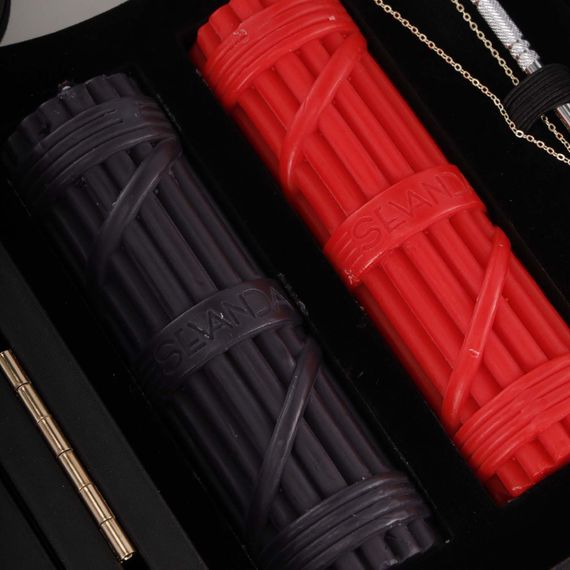 БДСМ-набір LOCKINK All-in-1 BDSM Play Kit - Brown Color | Зображення 6