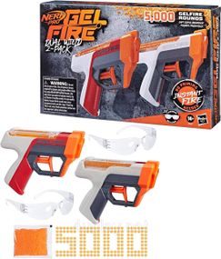 Набор бластеров NERF Pro Gelfire Dual Wield Pack Пистолеты Нерф Про Гельфайр Дуал шарики орбизы Оригинал