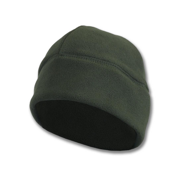 Шапка флисовая олива | Зображення 2