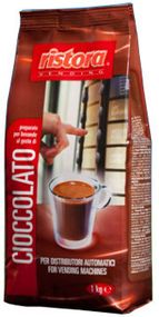 Горячий шоколад Ristora Cioccolato, 1кг Италия, Растворимый шоколадный напиток