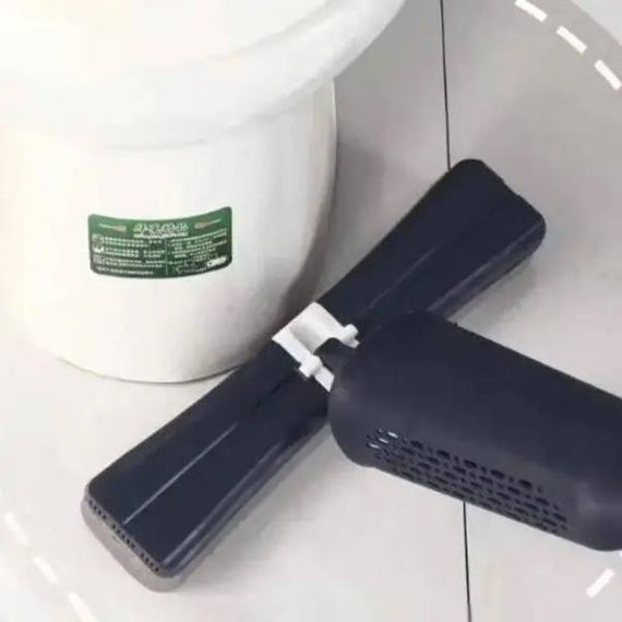 Швабра з віджимом для миття підлог та вікон MOP LY-487 Сіра