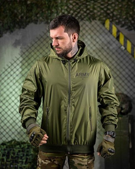 Вітровка Oblivion Army олива ДЛ6594 | Зображення 1