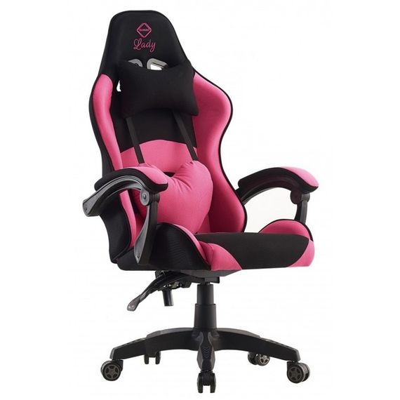 Крісло геймерське Bonro Lady 806 чорно-рожеве | Зображення 6