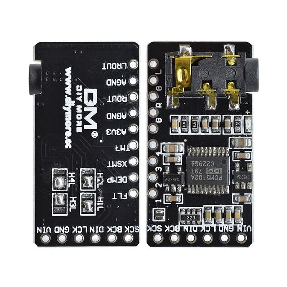 Модуль декодер звука цифровой PCM5102 для Raspberry Pi | Зображення 2